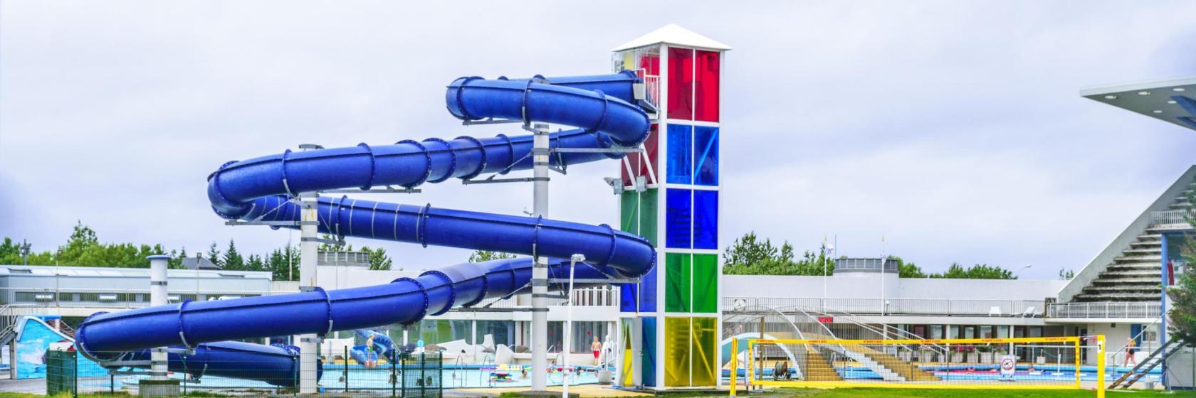 Geothermaal bad van Laugardalslaug